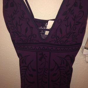 Free People Purple Bodycon Dress